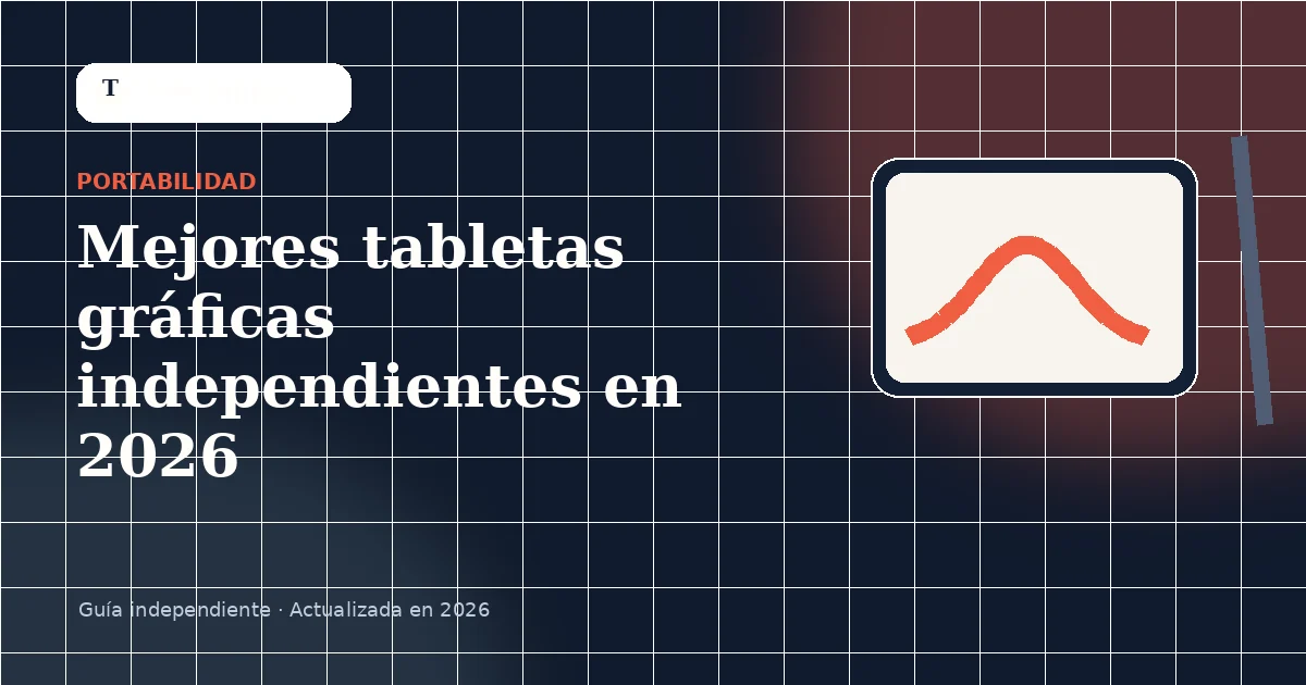 Mejores tabletas gráficas independientes en 2026